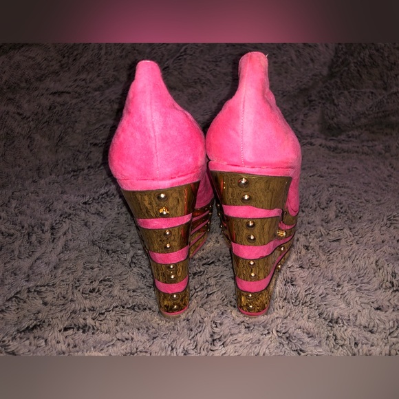 (Read description) Alba Footwear Hot Pink 5” Heels Elisa-1 Fuchsia size 8.5 - Picture 8 of 15